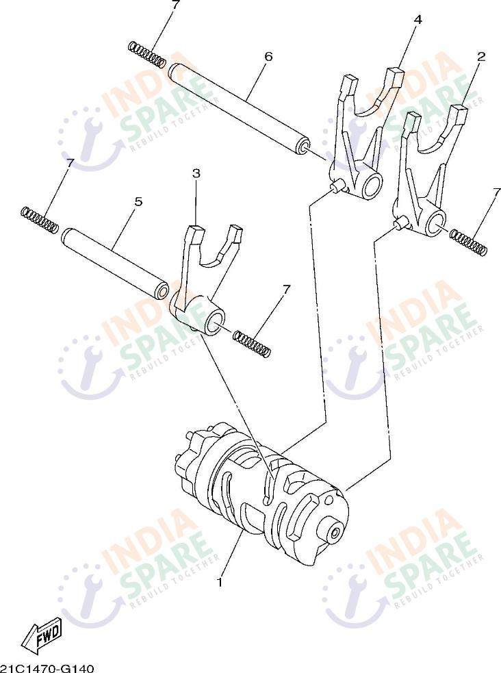 SHIFT CAM FORK